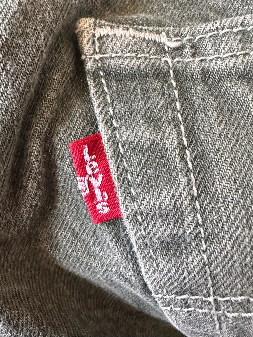 Levi's 501 Men's Original Shrink to Fit Jeans Stone Washed Green Size 32x32